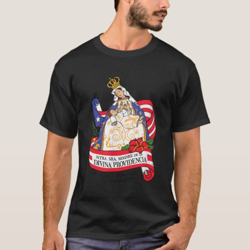 Virgen de la Providencia Patrona de Puerto Rico T_Shirt
