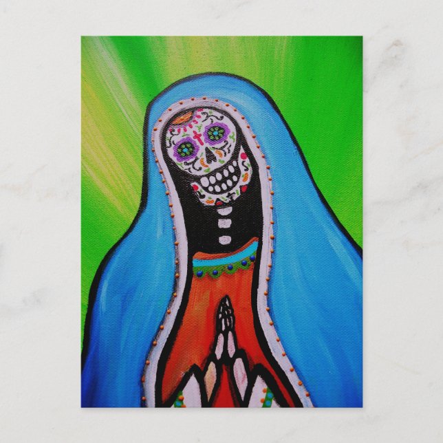 virgen guadalupe BY PRISARTS Postcard (Front)
