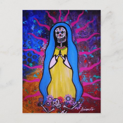 VIRGEN GUADALUPE POSTCARD