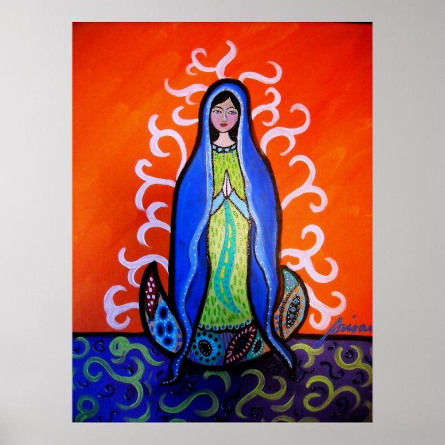 virgen guadalupe poster (Front)