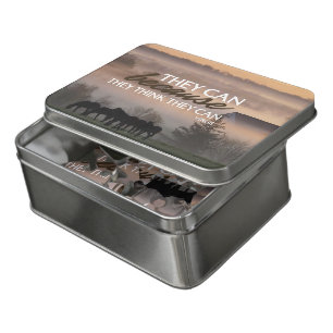 Virgil Inspirational Quote "They can" Jigsaw Puzzle