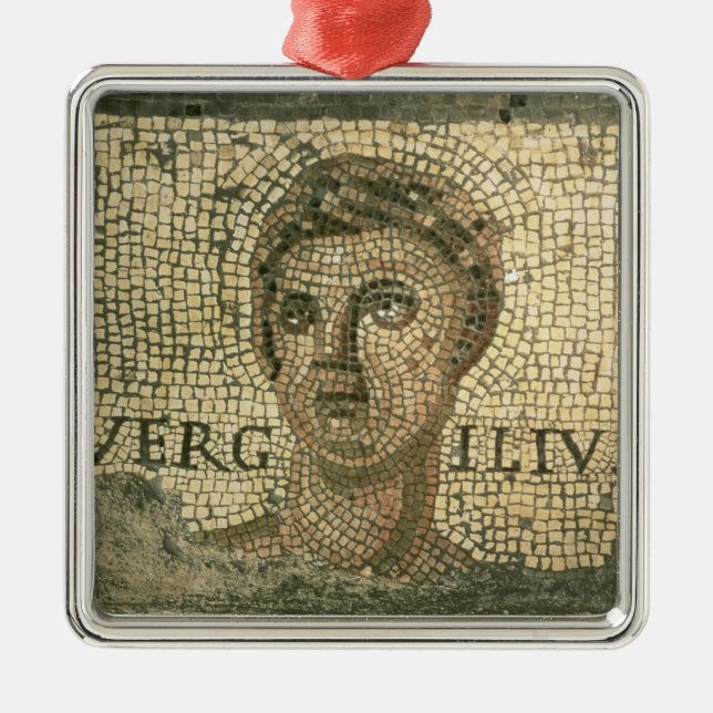 Virgil Metal Ornament (Front)