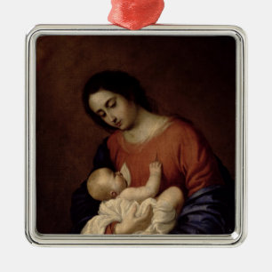 Virgin and Child, 1658 Metal Ornament
