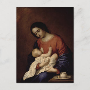Virgin and Child, 1658 Postcard
