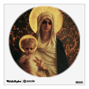 Virgin and Child, 1872 Wall Decal