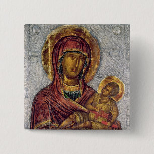 Virgin and Child 3 Pinback Button