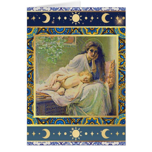 Virgin and Child Alice Havers ViArt Christmas Card