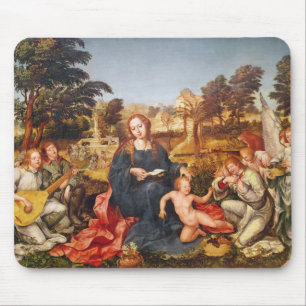 Virgin and Child and angels, 1536-38 Mouse Pad