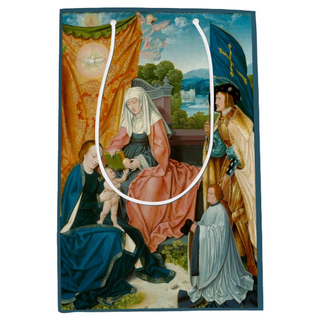 Virgin and Child - Barthel Bruyn the Elder Medium Gift Bag (Front)