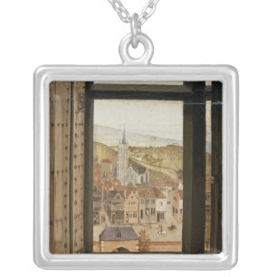 Virgin and Child Before a Firescreen, c.1440 2 Silver Plated Necklace