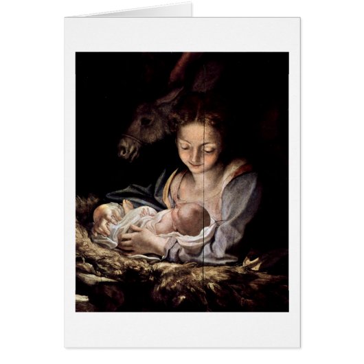 Virgin And Child By Antonio Allegri Da Correggio (Front)