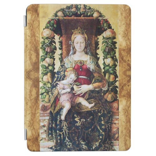 VIRGIN AND CHILD By Carlo CrivelliBrown Parchment iPad Air Cover