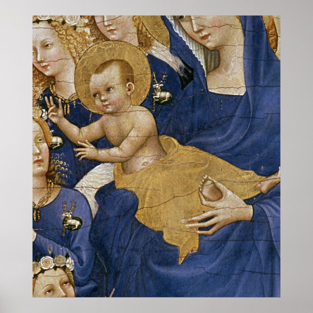 Virgin and Child, c.1395-99 Poster (Front)