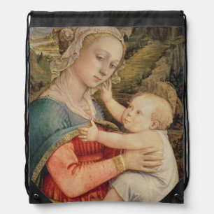 Virgin and Child, c.1465 Drawstring Bag