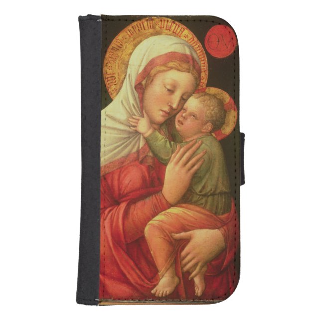 Virgin and Child, c.1465 (oil on panel) Samsung Galaxy Wallet Case (Front)