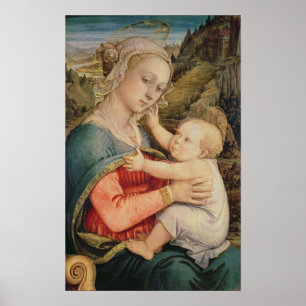 Virgin and Child, c.1465 Poster