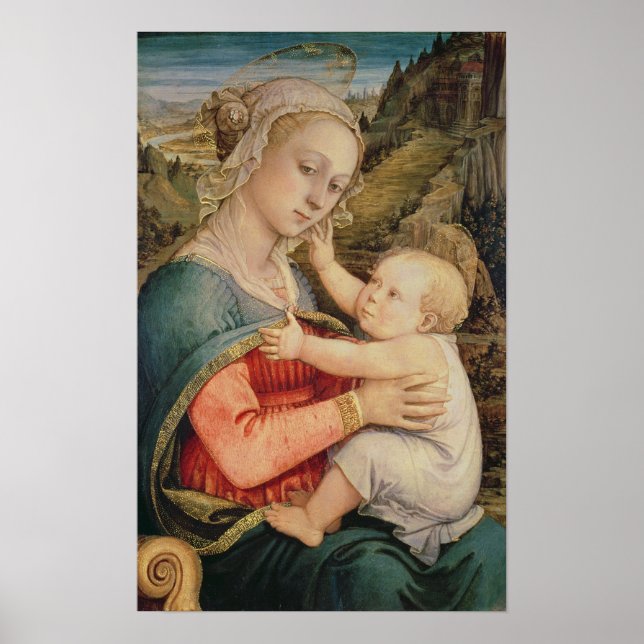 Virgin and Child, c.1465 Poster (Front)