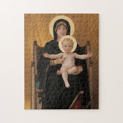 Virgin and Child Jigsaw Puzzle