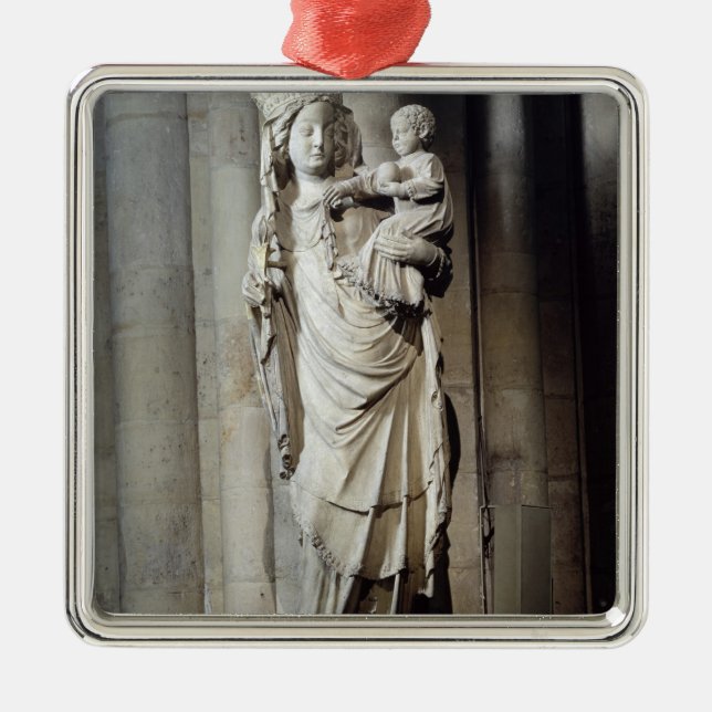 Virgin and Child, known as Notre-Dame de Paris Metal Ornament (Front)