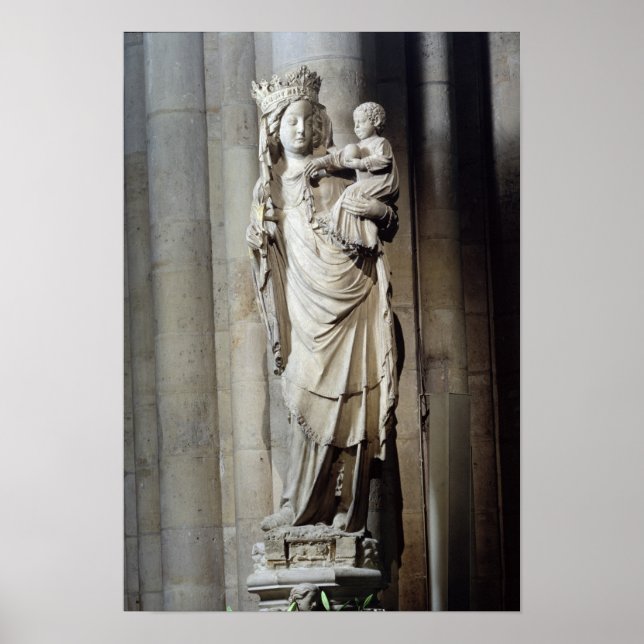 Virgin and Child, known as Notre-Dame de Paris Poster (Front)