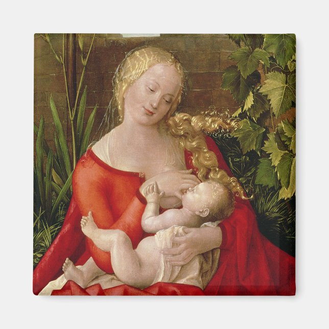 Virgin and Child 'Madonna with the Iris', 1508 Magnet (Front)