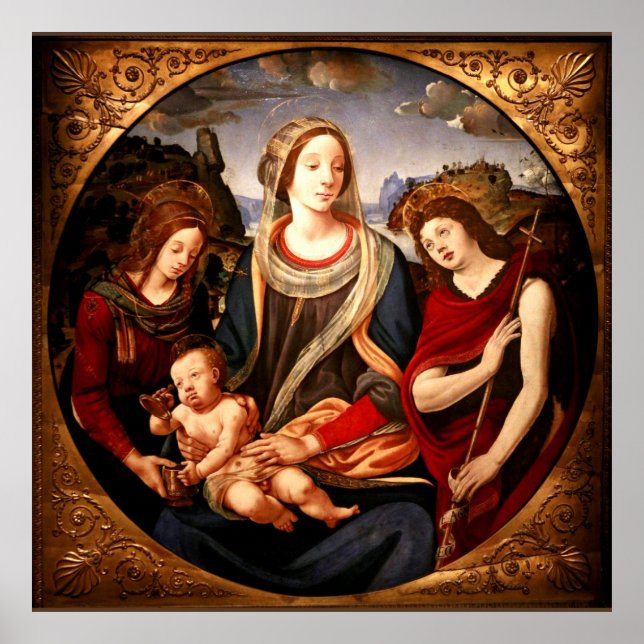Virgin and Child Poster (Front)