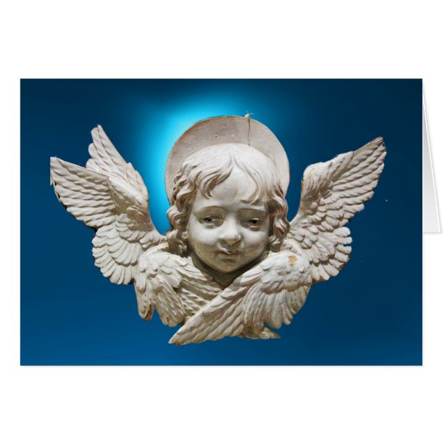 VIRGIN AND CHILD WITH ANGELS CARDS (Front Horizontal)