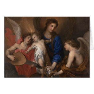 Virgin and Child with Music Making Angels