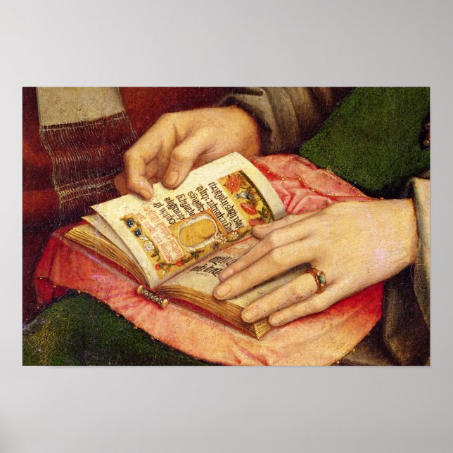 Virgin and Child with Saints Poster (Front)