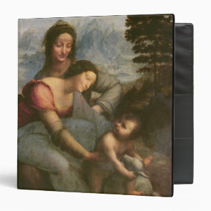 Virgin and Child with St. Anne, c.1510 3 Ring Binder