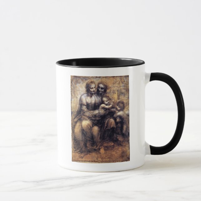 Virgin and Child with St. Anne sketch Mug (Right)