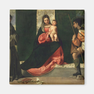 Virgin and Child with St. Anthony of Padua Magnet