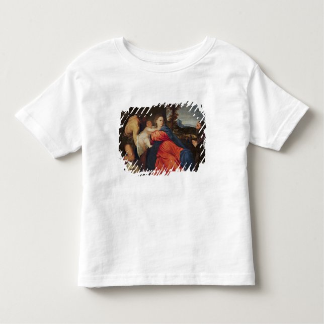 Virgin and Infant Toddler T-shirt (Front)