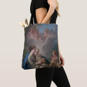 Virgin & Child with the Saint John the Baptist Tote Bag