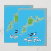 Virgin Gorda Map (Front/Back)