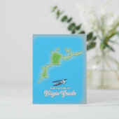 Virgin Gorda Map (Standing Front)
