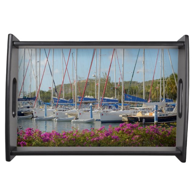 Virgin Gorda Yacht Harbor Serving Tray (Front)