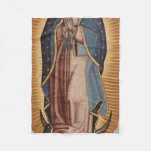 Virgin Guadalupe Fleece Blanket
