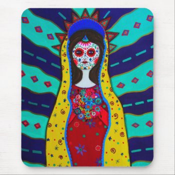 Virgin Guadalupe Mouse Pad by prisarts at Zazzle