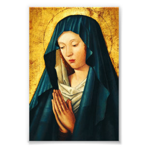 Virgin in prayer of Riga Photo Print
