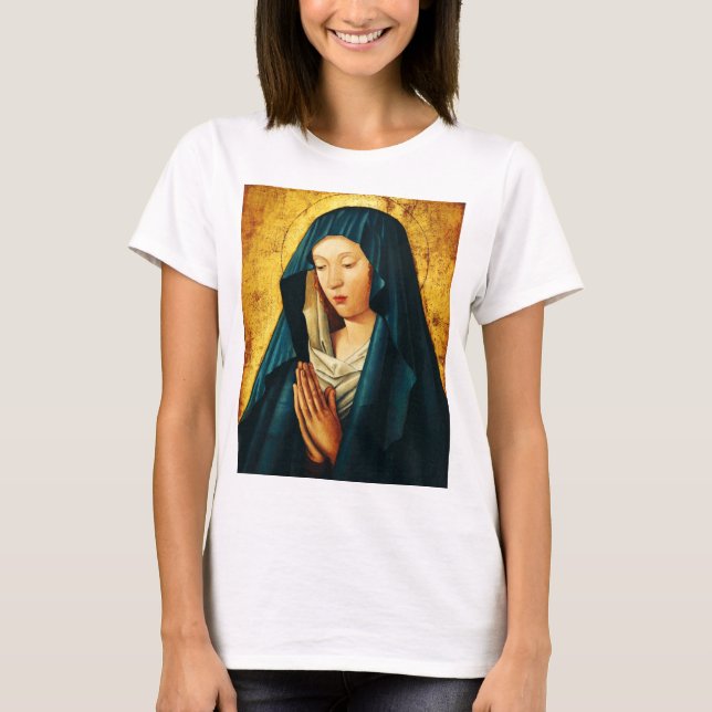 Virgin in prayer of Riga T-Shirt (Front)