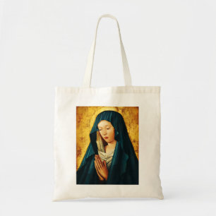 Virgin in prayer of Riga Tote Bag