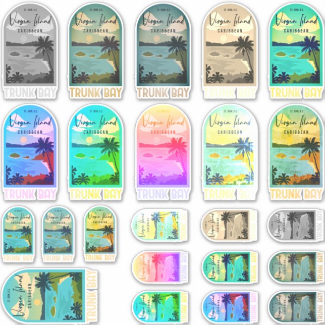 Virgin Island Sticker (Front)