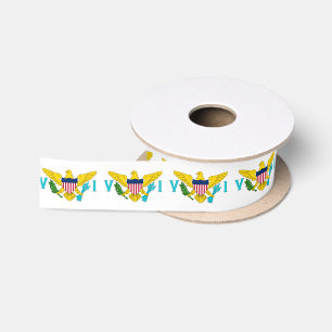 Virgin Islander flag ribbon