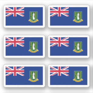 Virgin Islander flag Sticker