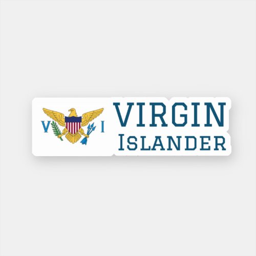 Virgin Islander Sticker