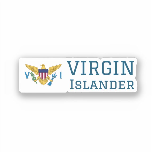 Virgin Islander Sticker (Front)