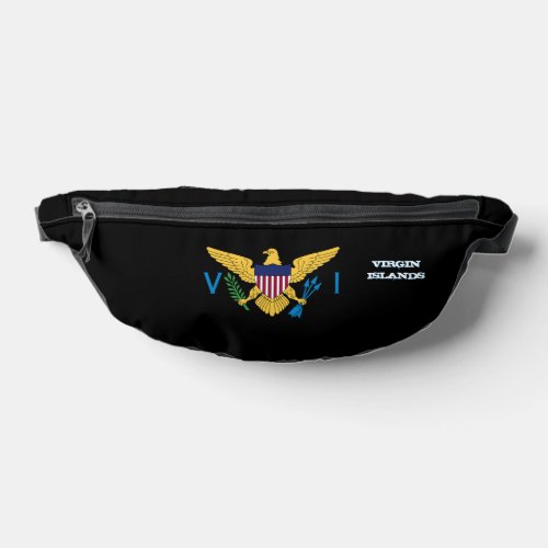 Virgin Islands bag fashion Virgin Islands flag Fanny Pack