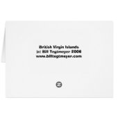 Virgin Islands Cards (Back Horizontal)