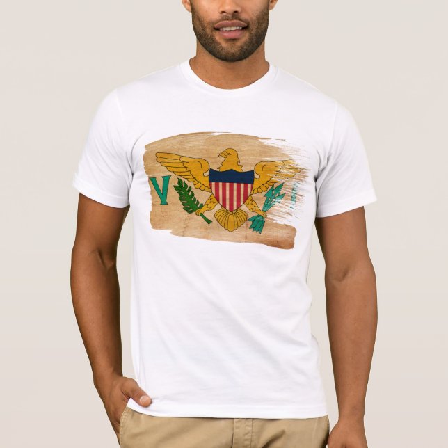 Virgin Islands Flag T-Shirt (Front)